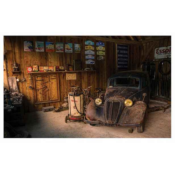 Fototapeta Auto Retro Auto Route 66 312x219