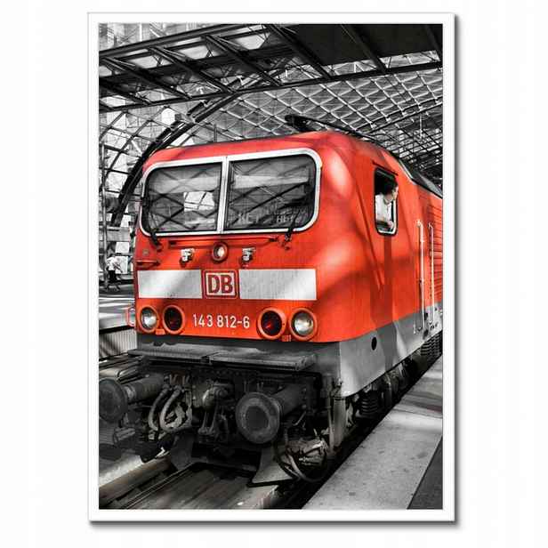Plakáty v rámu 50x70 Vlak v Berlíně