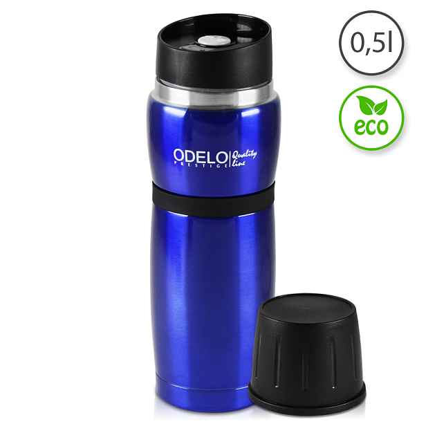 ODELO PRESTIGE OD-1214 Termohrnek, 500ml, modrý