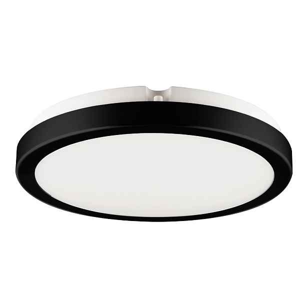 Stropní Svítidlo Vera 24W 4000K černý IP65