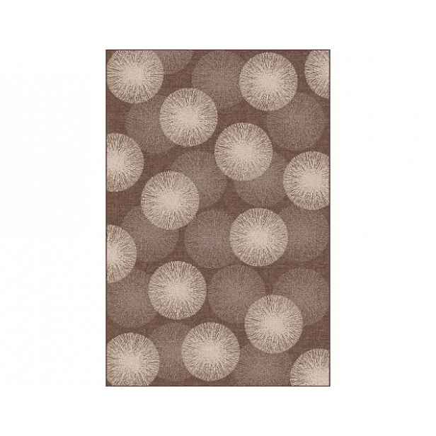 Kusový hnědý koberec Sonata 22010-130 Rozměry: 160x230