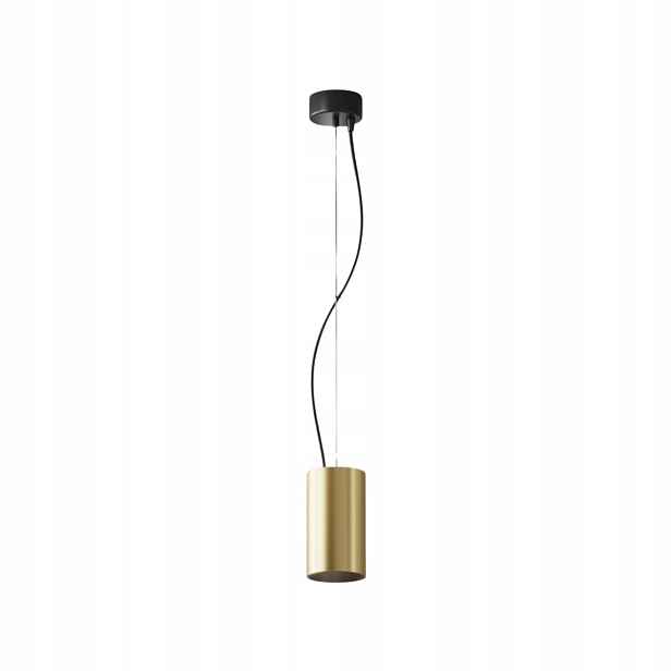 Závěsná lampa Maytoni Efir černo-zlatá Led 15W IP20 3000K 7,5 cm