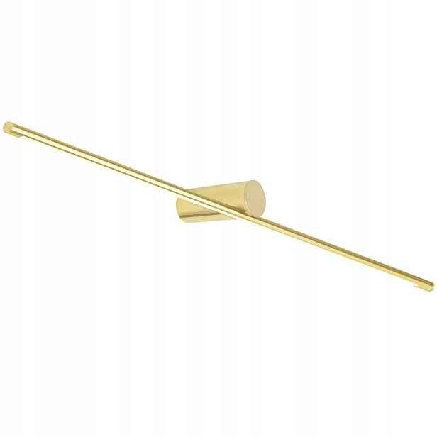 Zlatá koupelnová lampa 80 cm Lineární Led nástěnné svítidlo nad Zrcadlo do koupelny
