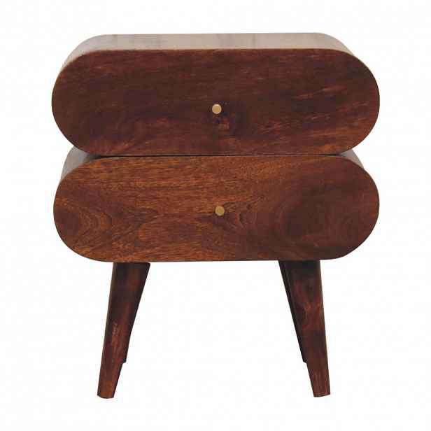 Artisan Furniture NOČNÍ stolek London se 2 zásuvkami, béžový