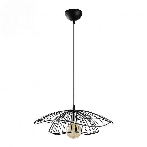 Černé závěsné svítidlo Opviq lights Tel, ø 50 cm