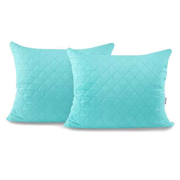 Restilo Povlaky na polštáře DecoKing Axel I tyrkysové, velikost 50x60*2