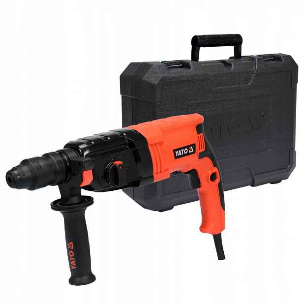 Vrtačka Sds Yato 850W 3.3J 32 mm 4 režimy 2 držáky kufr