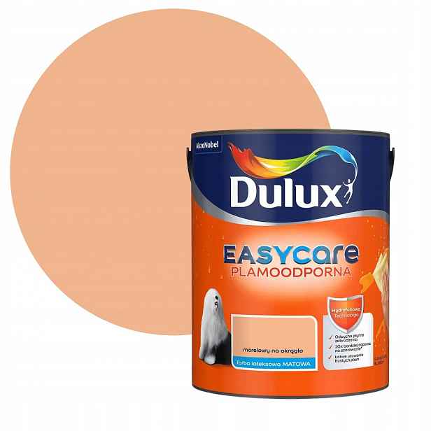 Dulux Easycare Barva Odolná Proti Skvrnám, meruňková, 5L
