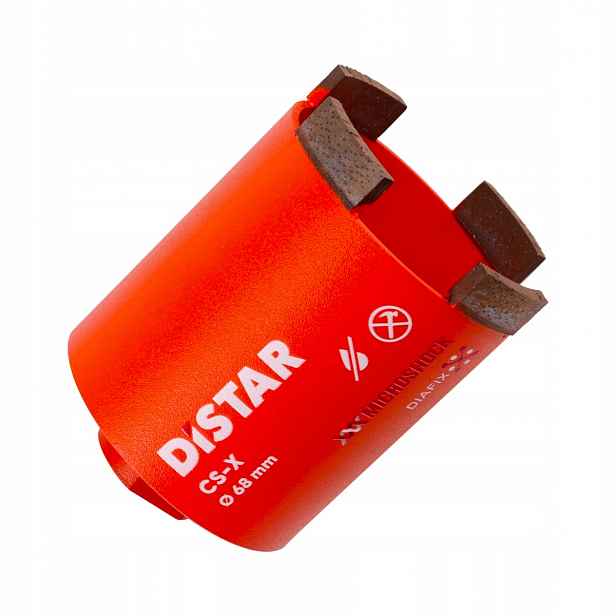 Korunkový Vrták diamant Distar Dds-w DLD pro betonu, arm. fi 68 mm
