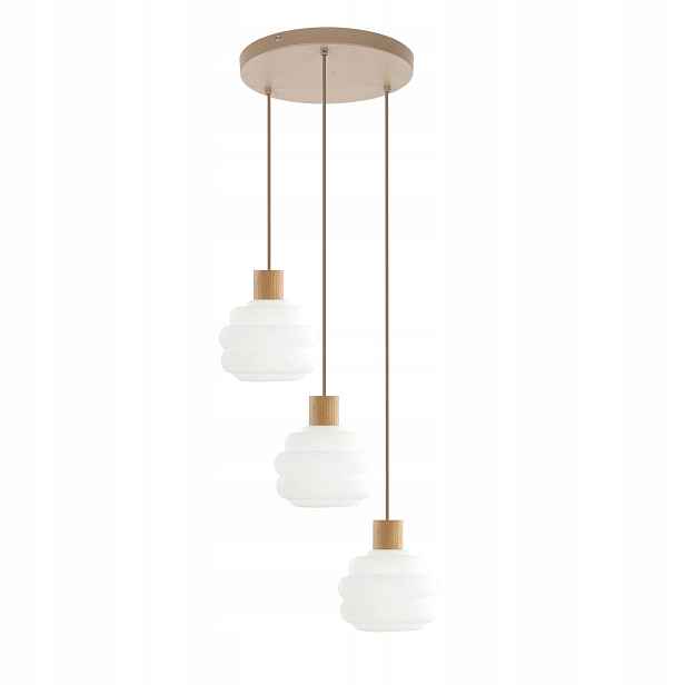 Závěsná Lampa Melia Skleněná Elegantní Do Obývacího Pokoje Jídelny Tk Lighting