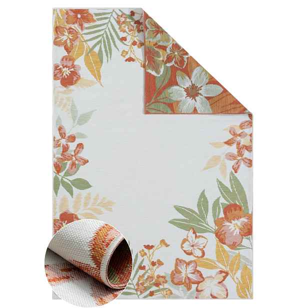 Kusový koberec Paloma cream – na ven i na doma, 80x150, vícebarevná, chodba / předsíň, My Flair