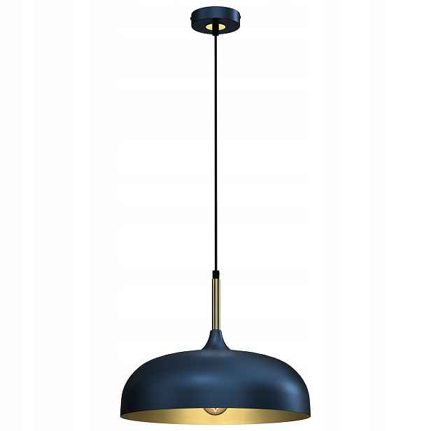 Závěsná lampa Eko-Light Milagro Lincoln MLP8033 1xE27 35 cm modrá zlatá