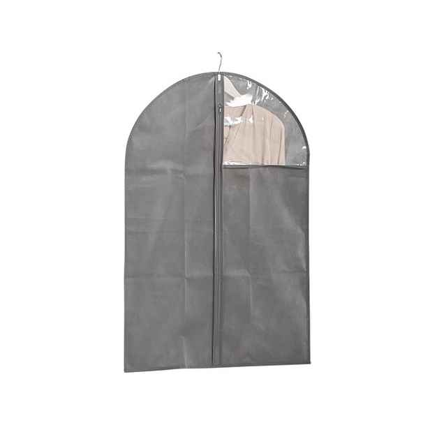 Zeller Present Látkový ochranný obal na oblek, šaty, košile, šedý, NON-W 60 x 90cm