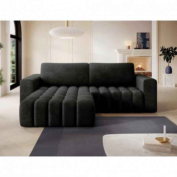 MID.YOU ROHOVÁ SEDAČKA, textil, antracitová