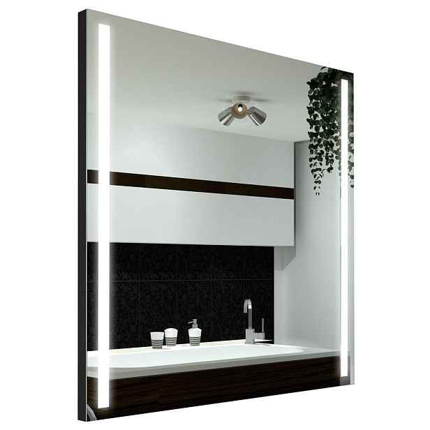 Zrcadlo Paris Led s krytem 80x80 cm