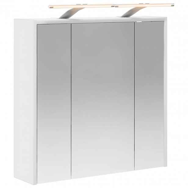 vidaXL Koupelnová zrcadlová skříň Bílá 63,5 x 16 x 62,5 cm