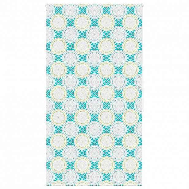 vidaXL Sprchová roleta 130x240 cm Šířka látky 126 cm