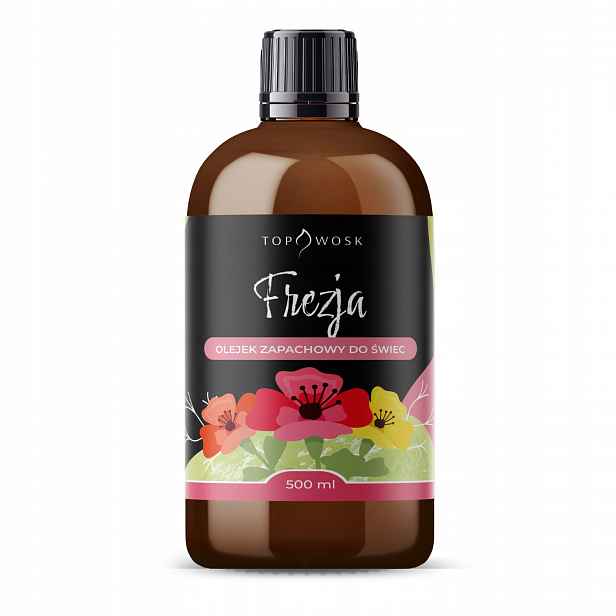 Vůně do voskových svíček parafín Frézie 500 ml vonný olej