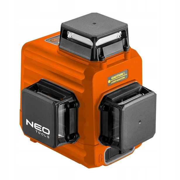 3D laser, červený, kufr Neo Tools 75-104