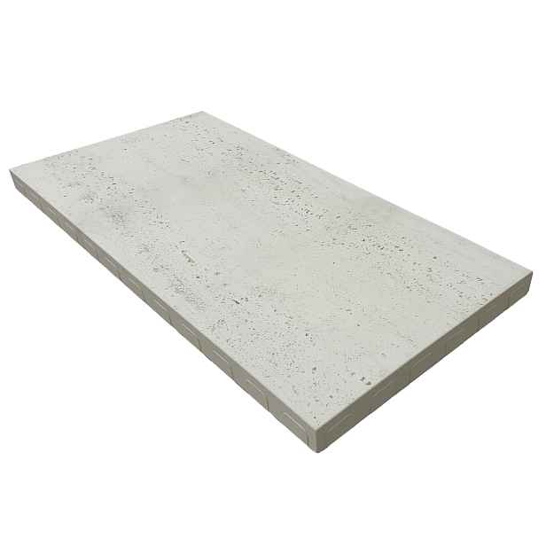 Dlažba betonová PRESBETON VERTO 3 reliéfní slonovinová 450×450×45 mm