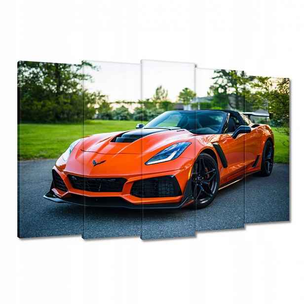 Obrazy 150x95 Oranžové auto