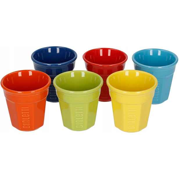 Šálky na espresso Bialetti Bicchierini sada 6x60 ml