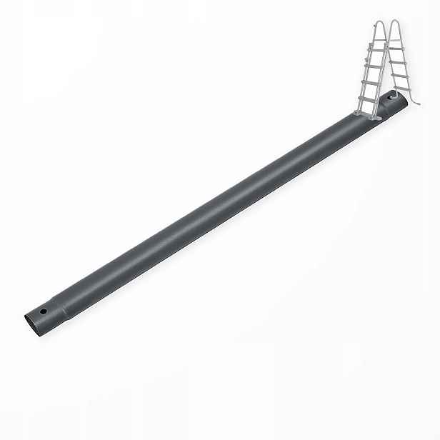 Šedá horizontální trubka do bazénu Bestway 561WD Steel Pro Max 457x122 cm, trubka