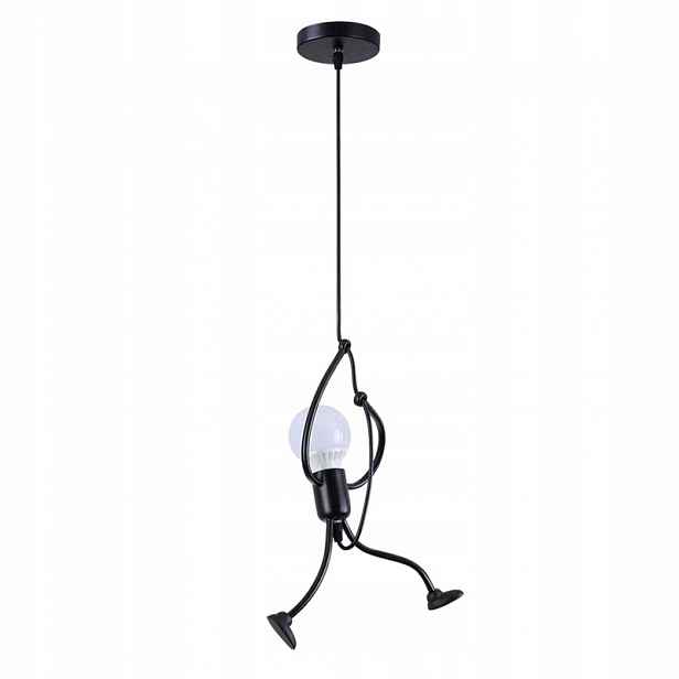 Stropní Svítidlo Loft Černá Led lampička Typ I moderní design, závit E27