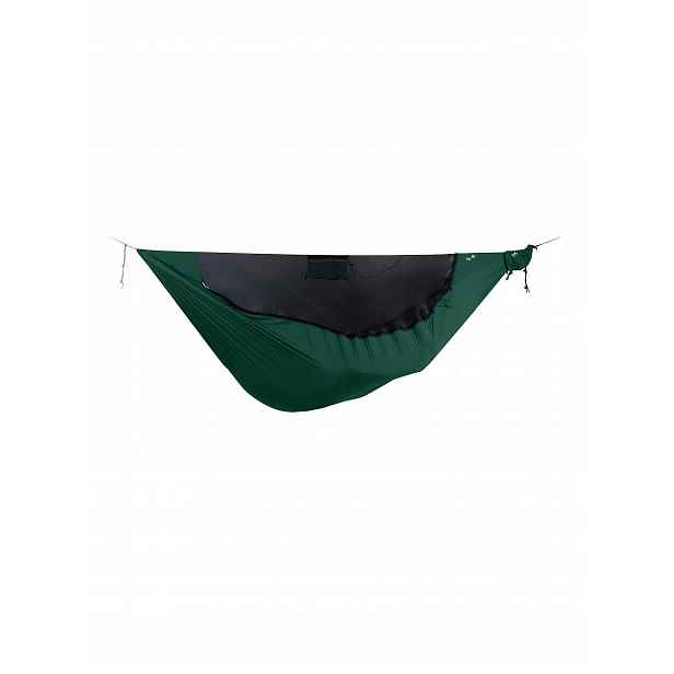 Ticket To The Moon Houpací síť Pro Lightest s moskytiérou 325 x 140 cm Forest Green