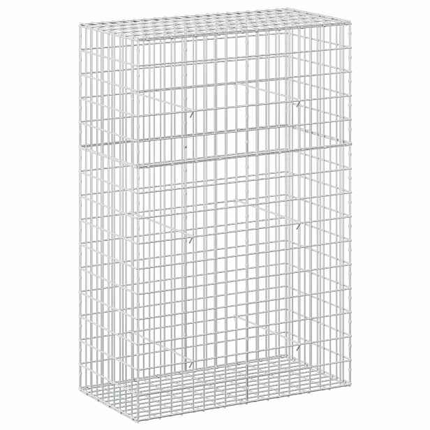 vidaXL Gabion s drátem 3,5 mm a síťkou 5x10 cm 100x50x150 cm