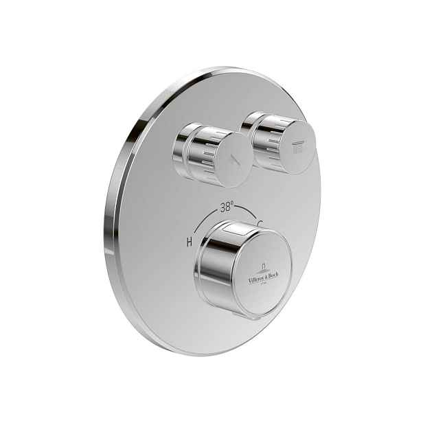 Villeroy & Boch Universal Taps&Fittings - Termostatická baterie pod omítku, pro 2 spotřebiče, chrom TVS00004000061