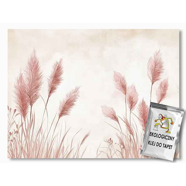 Fototapeta Flizelina Příroda Dekorace Tráva Pampasová Puch 208x146 130g