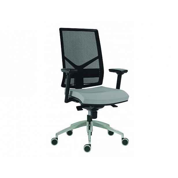 Kancelářská židle šedá, 49 cm