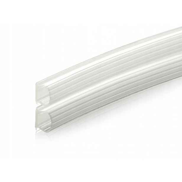 Samolepicí těsnění na dveře oken, průhledné, Omega 9x7 mm 50 m