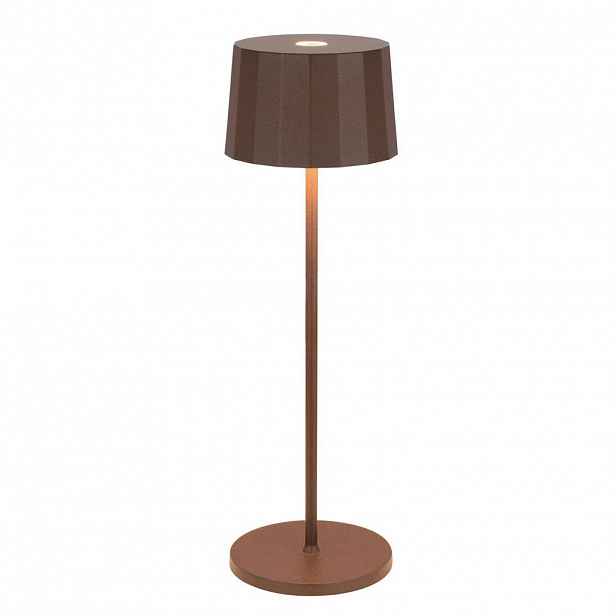 Dieter Knoll STOLNÍ LAMPA NA BATERIE, dotykový stmívač, 11/35 cm