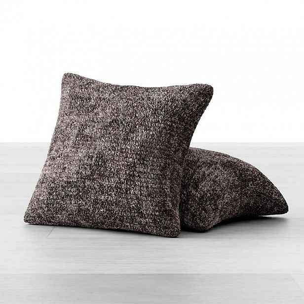 GA.I.CO decoDoma napínací potah bielastický MARMO hnědé povlaky na polštářky 2 ks  40 x 40 cm