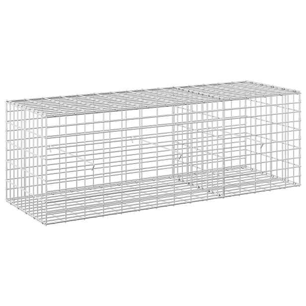 vidaXL Gabion s drátem 3,5 mm a síťkou 5x10 cm 150x50x50 cm