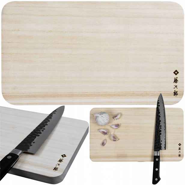Tojiro Japonská univerzální krájecí deska ze dřeva Paulownia 35x20x2 cm