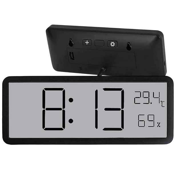 Hodiny Digitální Digitální LCD stojící nástěnný vlhkoměr s teploměrem Usb