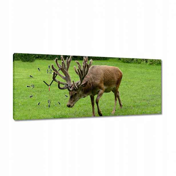 Hodiny 100x40 Jelen Paroháč