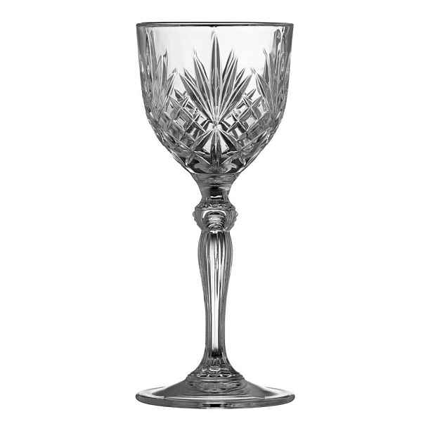 Skleničky v sadě 4 ks na víno 140 ml Melodia – Lyngby Glas