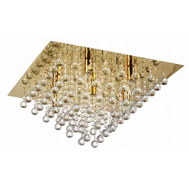 Stropní Svítidlo Stropní Svítidlo Lustr do obývacího pokoje Glamour Reality Lancaster Crystal