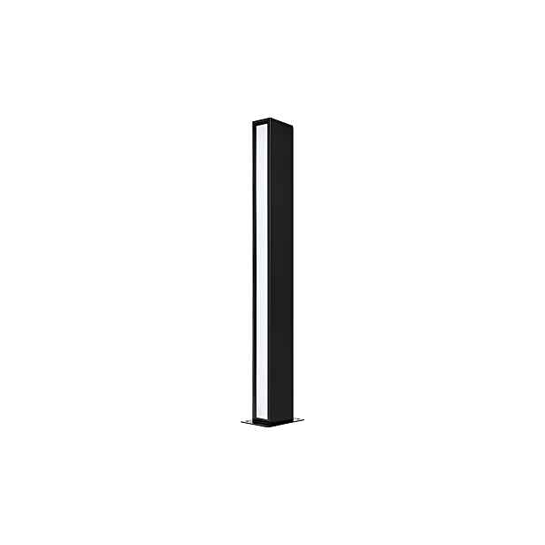 Venkovní zahradní lampa Led sloupek 60 cm 12 W Černá Jednostranná IP44