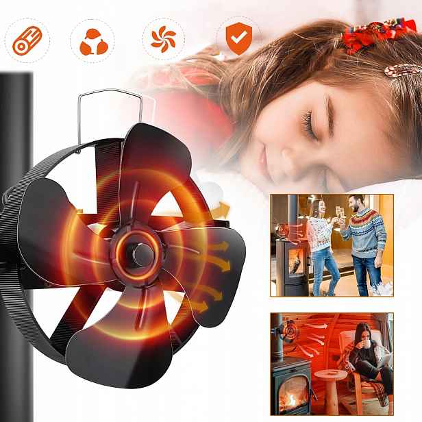 Hořák Na Dřevo Pro Kamna Na Dřevo, Krby, Ventilátor Na Kamna