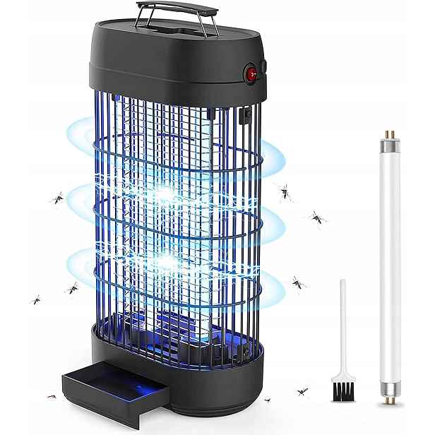 Ovadobojná lampa proti hmyzu Led Uv 18 W Elektrická Pulapka