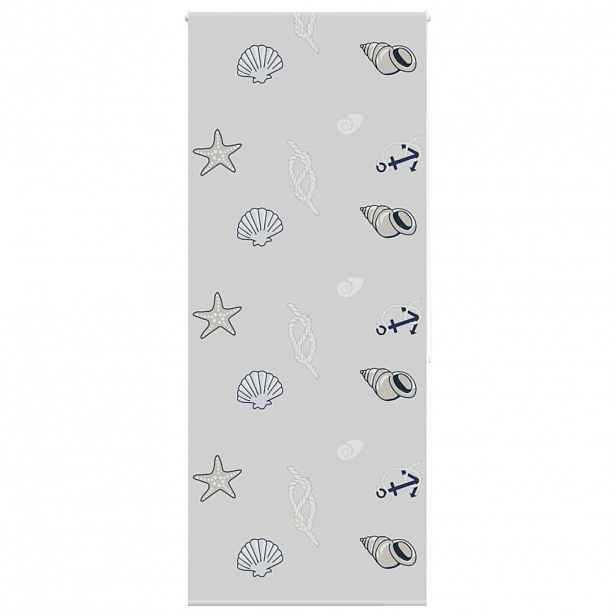vidaXL Sprchová roleta 100x240 cm Šířka látky 96 cm