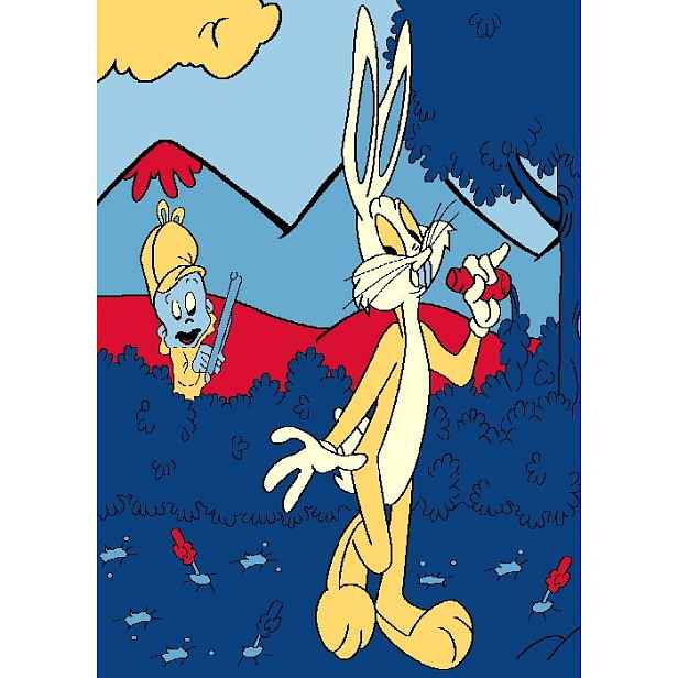 AKCE: 133x195 cm Dětský kusový koberec Toys C039 DM, modrá, dětský pokoj, Spoltex