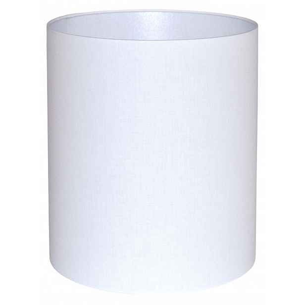 Stínidlo na stojací lampu Závěsný válec 13/15 cm E27 Bílý Studený Mirano