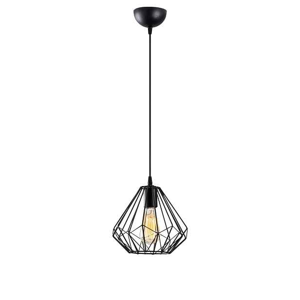 Opviq Závěsný lustr Diamond I černý
