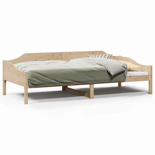 vidaXL Postel bez matrace 90 x 190 cm masivní borovice